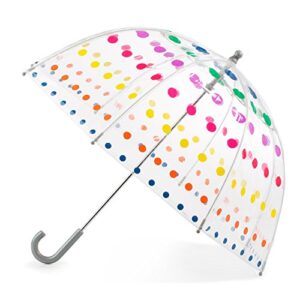 totes kids’ bubble umbrella, dots