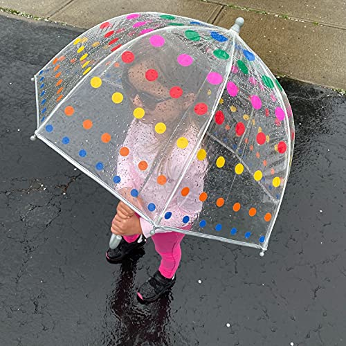 Totes Kids' Bubble Umbrella, Dots
