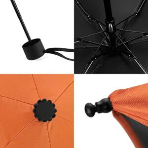 Yoobure Small Mini Umbrella with Case Light Compact Design Perfect for Travel Lightweight Portable Parasol Outdoor Sun&Rain Umbrellas