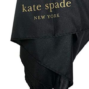 Kate Spade New York Large Lightweight Travel Umbrella, Black Cat