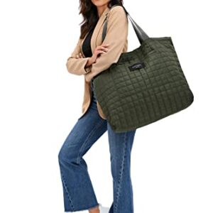 SATIN SAINT lifestyle Large Tote Bag for Women, Travel Tote Bag, Laptop Bag Handbag, Shopping Bag, Lightweight Shoulder Bag for Yoga Gym