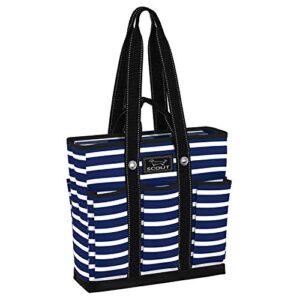 scout pocket rocket – work tote bags for women – 6 exterior pockets – large tote travel bag, nurse bag, teacher bag, mom bag