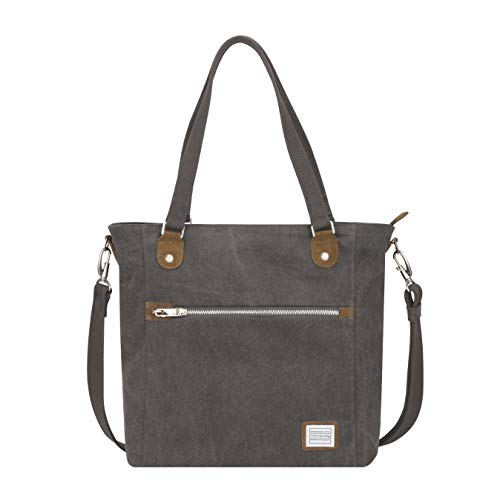 Travelon Anti-Theft Heritage Tote Bag, Pewter, One Size