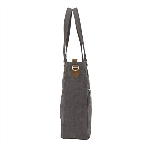 Travelon Anti-Theft Heritage Tote Bag, Pewter, One Size