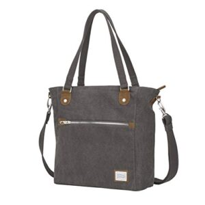 Travelon Anti-Theft Heritage Tote Bag, Pewter, One Size