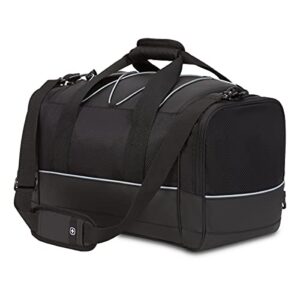 SwissGear Apex Travel Duffle Bags, Black Dobby, 28-Inch