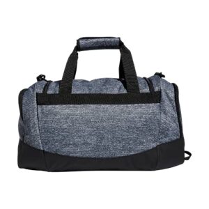 adidas Defender 4 Small Duffel Bag, Jersey Onix Grey/Black, One Size