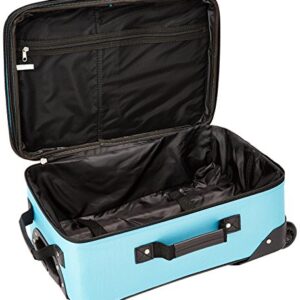 Rockland Fashion Softside Upright Luggage Set, Turquoise, 2-Piece (14/19)