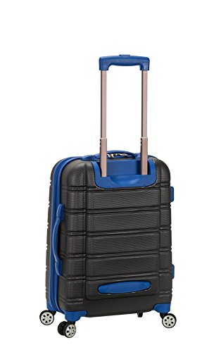 Rockland Melbourne Hardside Expandable Spinner Wheel Luggage, Grey, 2-Piece Set (20/28)