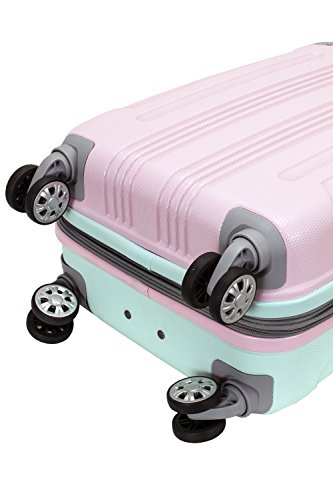 Rockland London Hardside Spinner Wheel Luggage, Mint, Carry-On 20-Inch