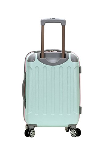 Rockland London Hardside Spinner Wheel Luggage, Mint, Carry-On 20-Inch