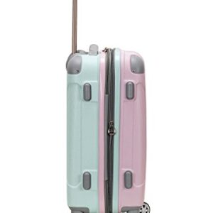 Rockland London Hardside Spinner Wheel Luggage, Mint, Carry-On 20-Inch