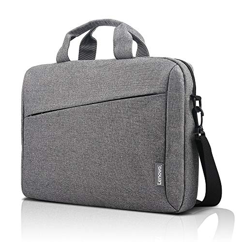 Lenovo Laptop Carrying Case T210, fits for 15.6-Inch Laptop and Tablet, Sleek Design, Durable and Water-Repellent Fabric, Business Casual or School, GX40Q17231 - Grey