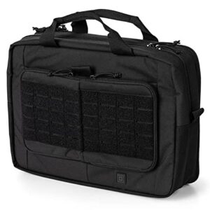 5.11 Tactical Unisex Overwatch Briefcase, Versatile 16 Liter Computer Bag, Black, Style # 56647
