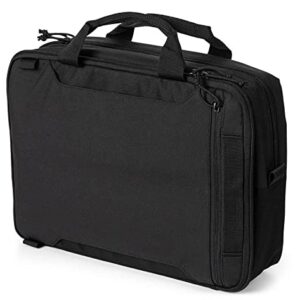 5.11 Tactical Unisex Overwatch Briefcase, Versatile 16 Liter Computer Bag, Black, Style # 56647