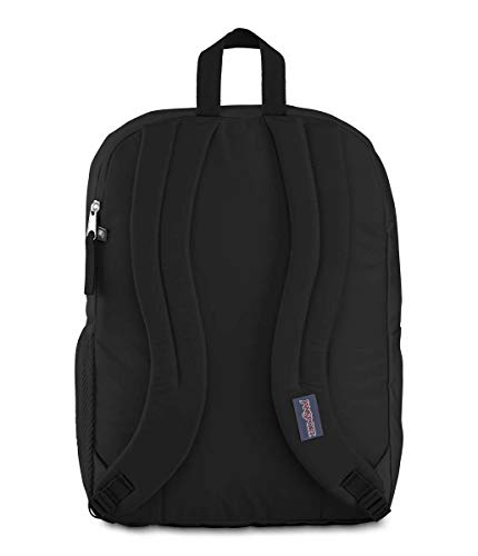 JanSport Big Student Backpack-School, Travel, or Work Bookbag-with 15-Inch-Laptop Compartment, Black, One Size