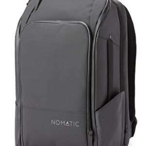 NOMATIC Travel Pack- Black Water Resistant Anti-Theft 30L Flight Approved Carry on Laptop Bag Computer Backpack