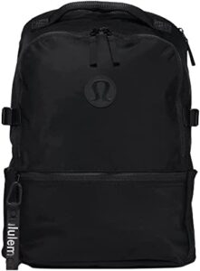 lululemon lightweight new crew fits 15″ laptop backpack 22l gym travel school – black
