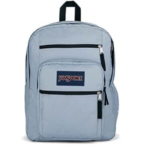 JanSport Big Student Laptop Backpack for College Students, Teens, Blue Dusk Computer Bag with 2 Compartments, Ergonomic Shoulder Straps, 15” Laptop Sleeve, Haul Handle - Book Rucksack