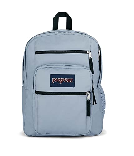 JanSport Big Student Laptop Backpack for College Students, Teens, Blue Dusk Computer Bag with 2 Compartments, Ergonomic Shoulder Straps, 15” Laptop Sleeve, Haul Handle - Book Rucksack