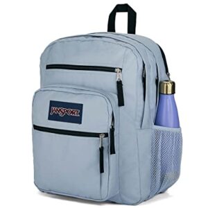 JanSport Big Student Laptop Backpack for College Students, Teens, Blue Dusk Computer Bag with 2 Compartments, Ergonomic Shoulder Straps, 15” Laptop Sleeve, Haul Handle - Book Rucksack
