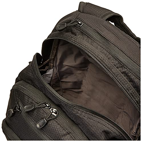 High Sierra Loop-Backpack, School, Travel, or Work Bookbag with tablet-sleeve, Black, One Size