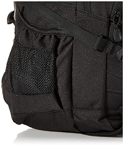 High Sierra Loop-Backpack, School, Travel, or Work Bookbag with tablet-sleeve, Black, One Size