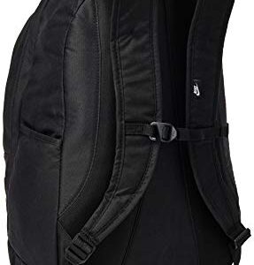 Nike Hayward 2.0 Backpack, for Women and Men with Polyester Shell & Adjustable Straps, Black/Black/White