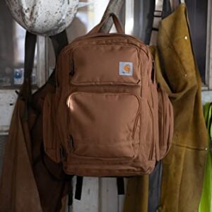 Carhartt 35L Triple-Compartment Backpack Carhartt Brown