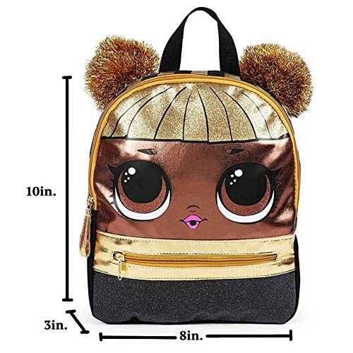 L.O.L. Surprise! Gold Mini Backpack |10x8x3 Inches