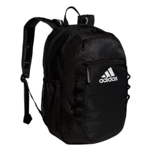 adidas excel 6 backpack, black/white fw21, one size