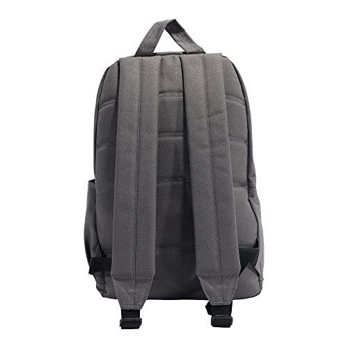 Carhartt Essentials Backpack with 15-Inch Laptop Sleeve for Travel, Work and School, Grey