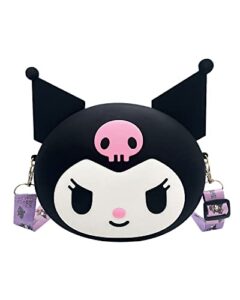 kuromi bag,my melody backpack,kuromi accessories,cute cartoon character bag, my melody anime toy bag