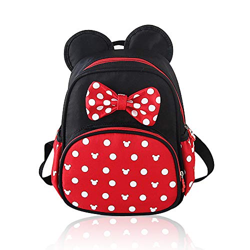 Voikukka Cute Little Girls Backpack Waterproof Small Kids Backpacks Daypack for Toddler Girl Bakcpack Travel Bag Baby Preschool Bakcpack Rucksack Children Mini Mouse Bakcpack