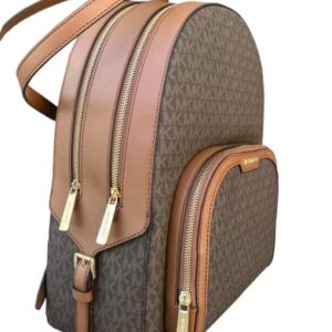 Michael Kors Jaycee Logo Backpack (Brown)