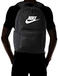 NIKE Heritage Backpack 2.0, Black/Black/White, Misc