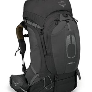 Osprey Atmos AG 65 Men's Backpacking Backpack, Black, Small/Medium