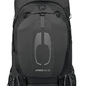 Osprey Atmos AG 65 Men's Backpacking Backpack, Black, Small/Medium