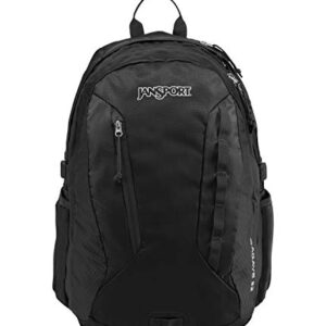 JanSport Agave Hiking Backpack - 32 Liter Daypack with Universal 3L Hydration System or 15 Inch Laptop Sleeve, Black