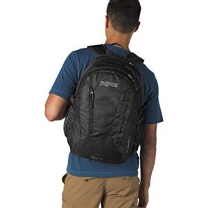 JanSport Agave Hiking Backpack - 32 Liter Daypack with Universal 3L Hydration System or 15 Inch Laptop Sleeve, Black