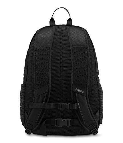 JanSport Agave Hiking Backpack - 32 Liter Daypack with Universal 3L Hydration System or 15 Inch Laptop Sleeve, Black