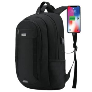 maxtop laptop backpack business computer backpacks with usb charging port college school bookbag fits laptop up to 16 inch
