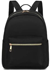 mini backpack girls womens fashion small backpack purse mini bookbag for teens adult kids school travel daypack black
