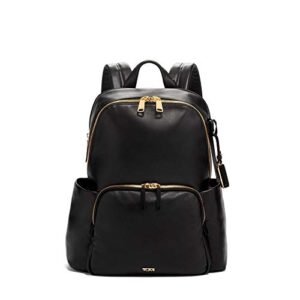tumi voyageur ruby leather backpack black one size