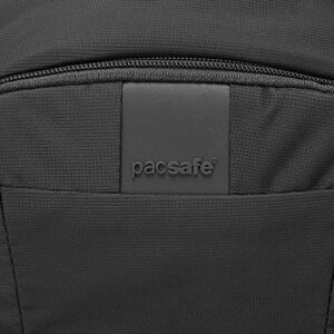 Pacsafe Metrosafe LS450 25 Liter Anti Theft Laptop Backpack - with Padded 15" Laptop Sleeve, Adjustable Shoulder Straps, Patented Security Technology (Black)