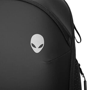 Alienware 17-inch Laptop Horizon Travel Backpack, Weather Resistant, Shockproof, Anti-Scratch Interior Design, TSA-Friendly for Travel, Work, Leisure for Men and Women - Galaxy Weave Black