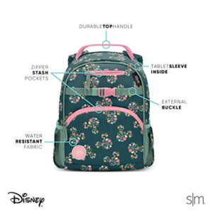 Simple Modern Disney Kids Backpack for School Boys Girls | Kindergarten Elementary Toddler Backpack | Fletcher Collection | Kids - Medium (15" tall) | Princess Rainbows