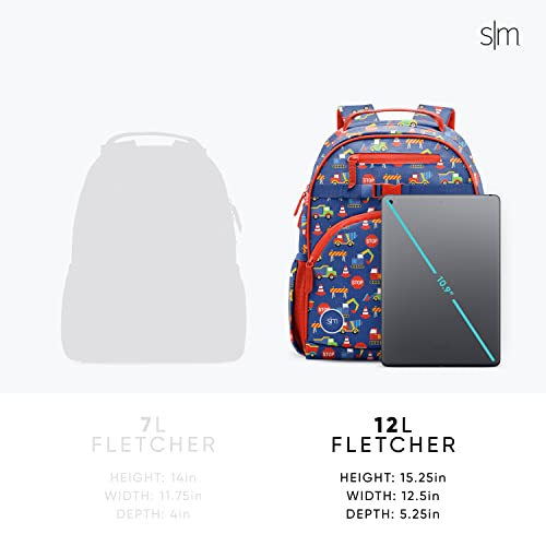 Simple Modern Disney Kids Backpack for School Boys Girls | Kindergarten Elementary Toddler Backpack | Fletcher Collection | Kids - Medium (15" tall) | Princess Rainbows