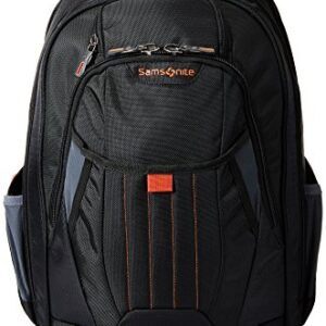 Samsonite Tectonic 2 Large Backpack, Black/Orange, 18 x 13.3 x 8.6
