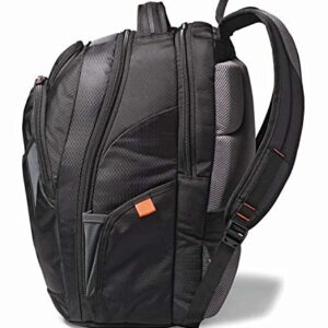 Samsonite Tectonic 2 Large Backpack, Black/Orange, 18 x 13.3 x 8.6